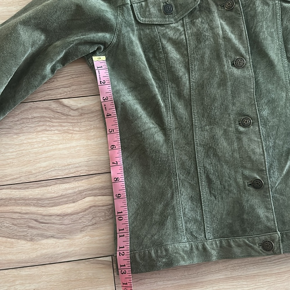 For Joseph Green Suede Jacket - Picture 8 of 11